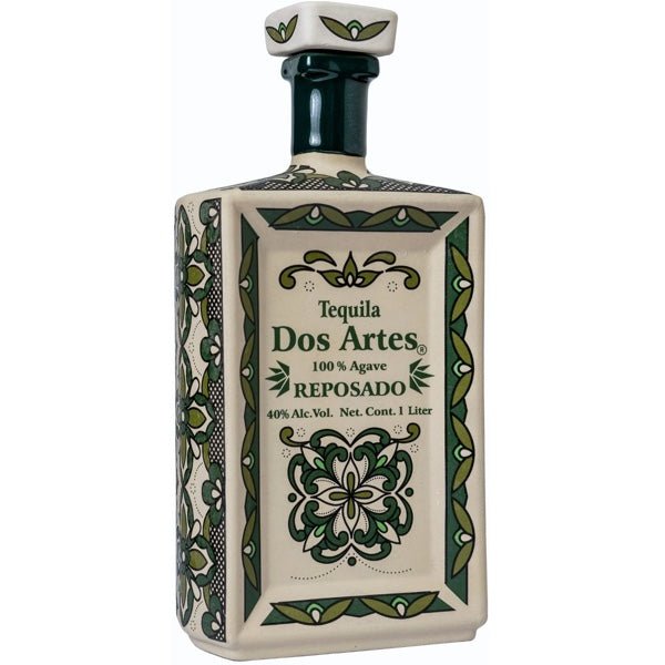 Dos Artes Reposado Ceramic Bottle Tequila - Bottle Engraving