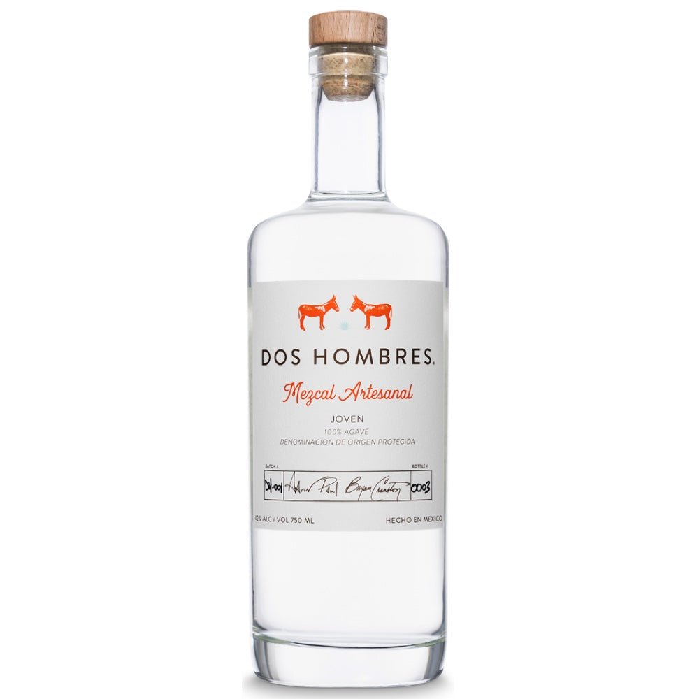 Dos Hombres Espadin Mezcal - Bottle Engraving