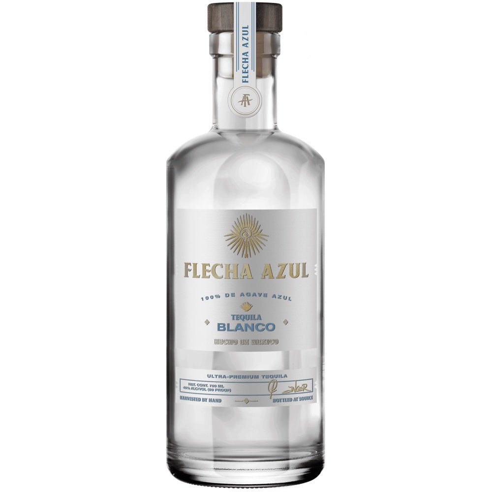 Flecha Azul Blanco Tequila - Bottle Engraving
