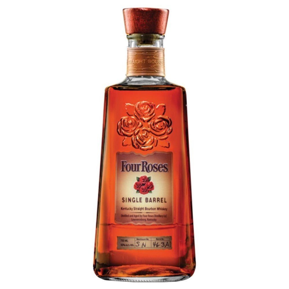 Four Roses Single Barrel Bourbon Whiskey - Bottle Engraving