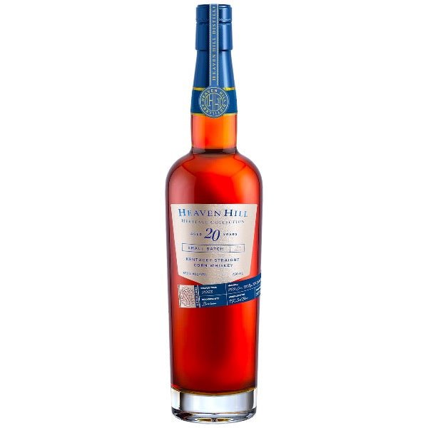Heaven Hill Heritage Collection 20 Year Old Straight Corn Whiskey 2023 Edition - Bottle Engraving