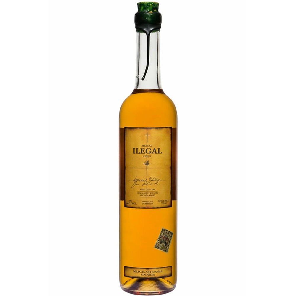 Ilegal Anejo Mezcal - Bottle Engraving