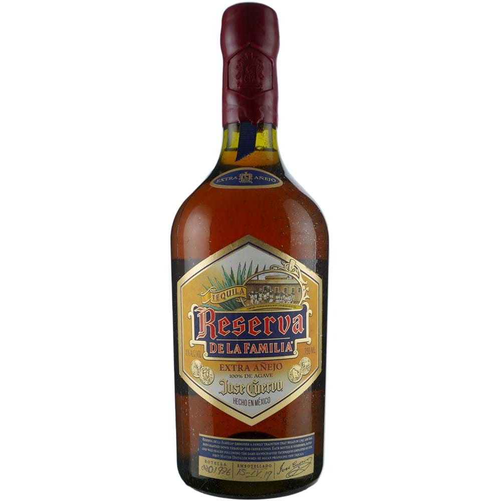 Jose Cuervo Reserva de la Familia Extra Añejo Tequila - Bottle Engraving