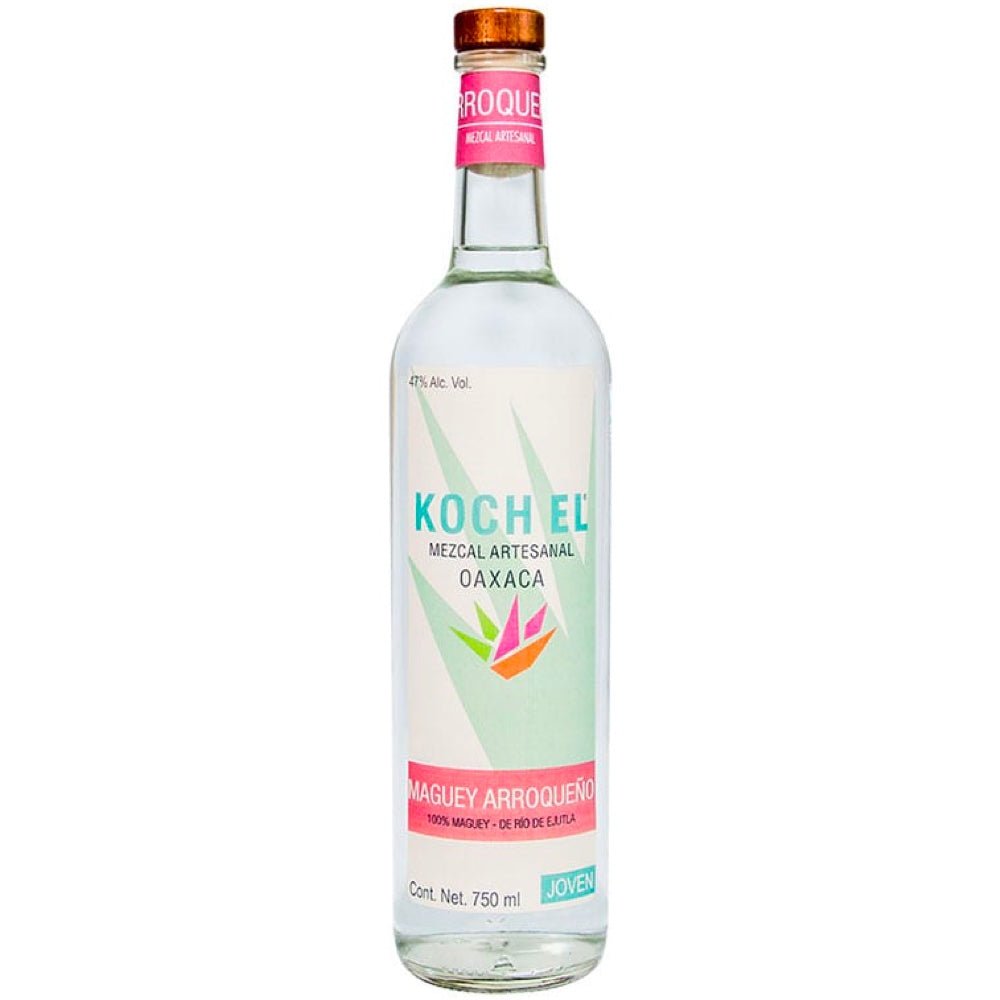 Koch El’ Maguey Arroqueno Oaxaca Mezcal - Bottle Engraving