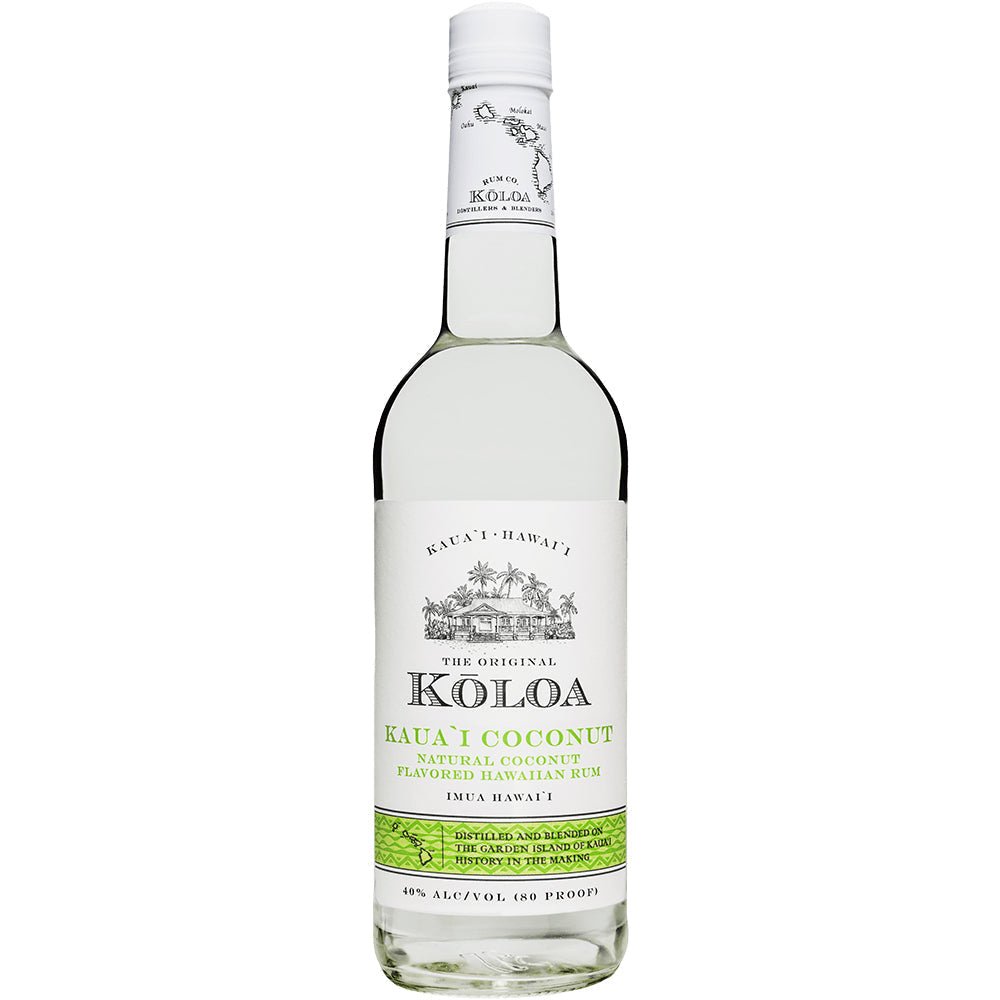 Kōloa Kauaʻi Coconut Rum - Bottle Engraving
