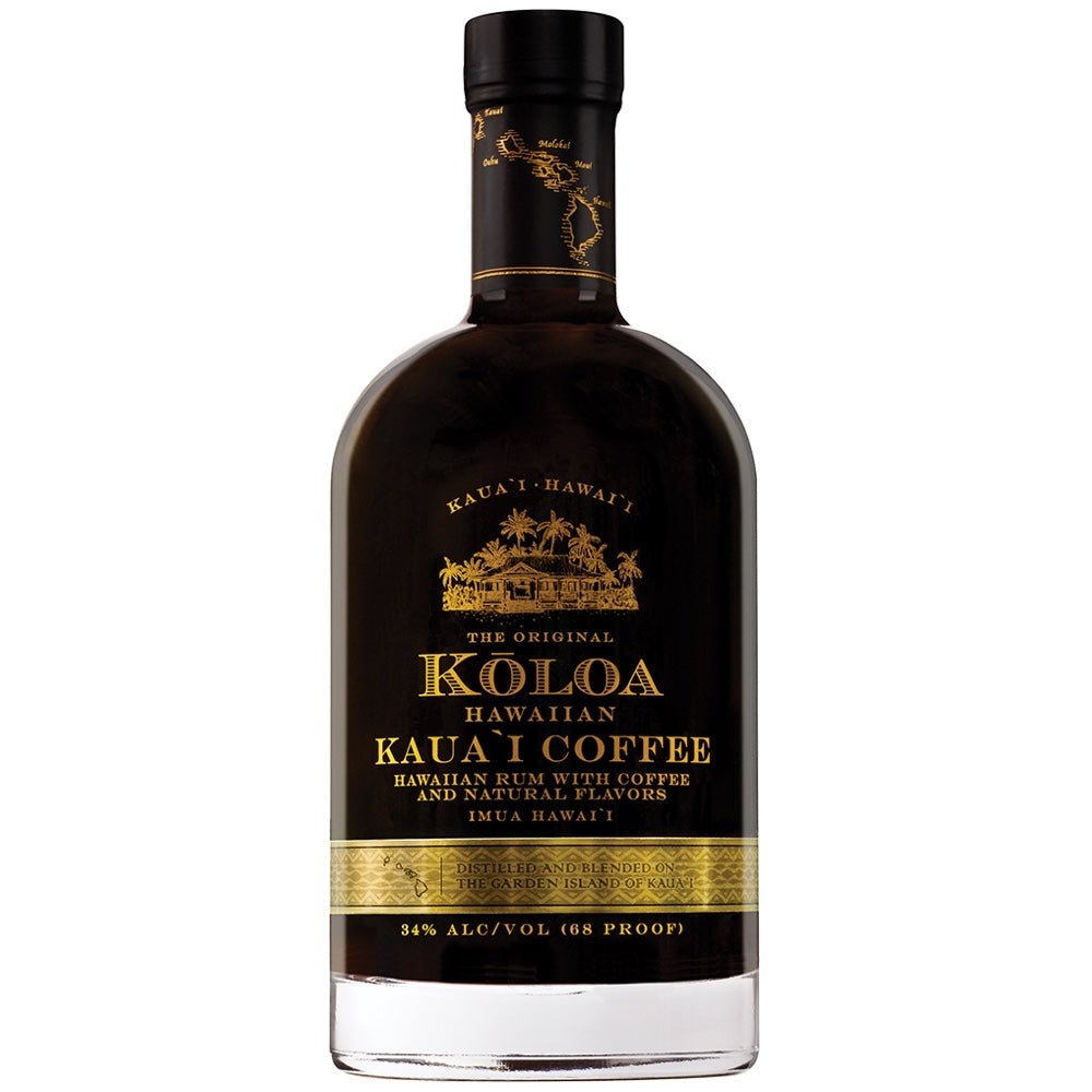 Kōloa Kauaʻi Coffee Rum - Bottle Engraving