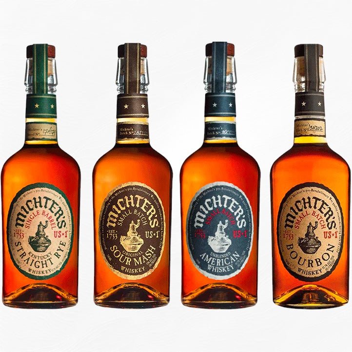 Michter’s US*1 4 Bottles Whiskey Bundle - Bottle Engraving