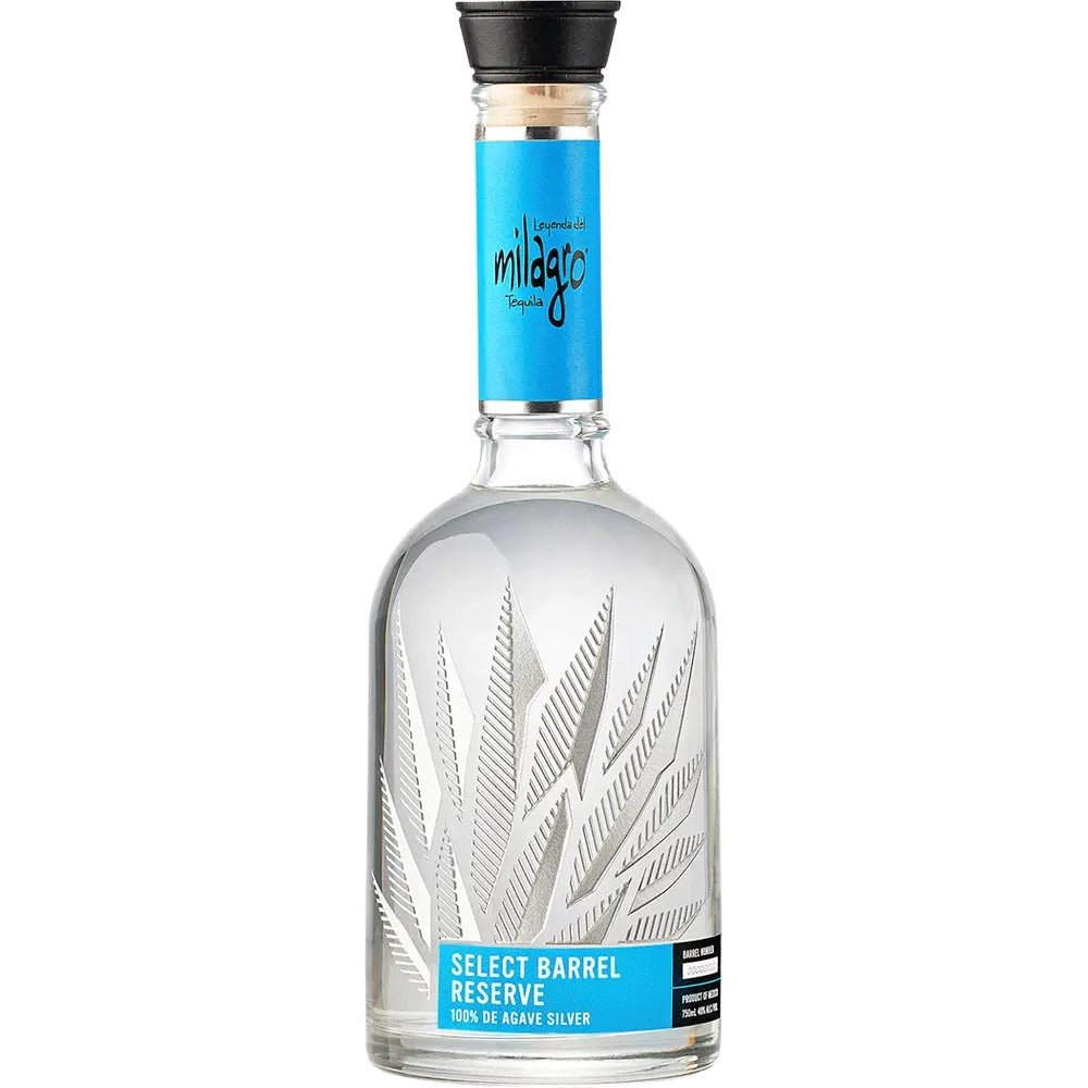 Milagro Barrel Reserve Silver Tequila - Bottle Engraving