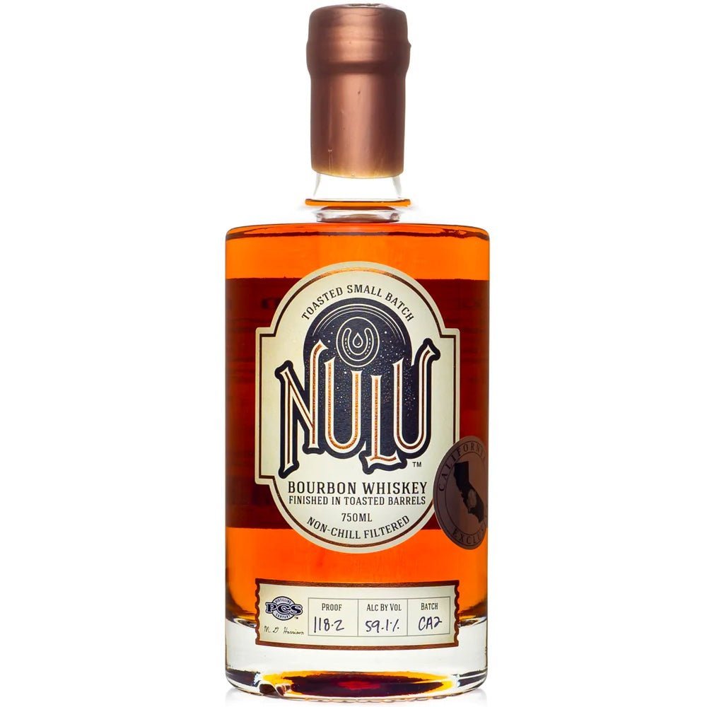 Nulu Toasted Small Batch Bourbon Whiskey - Bottle Engraving