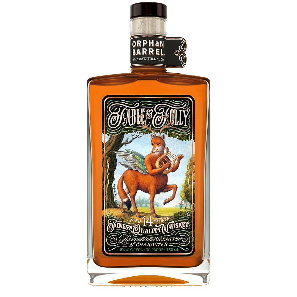 Orphan Barrel Fable And Folly 14 Bourbon Whiskey - Bottle Engraving
