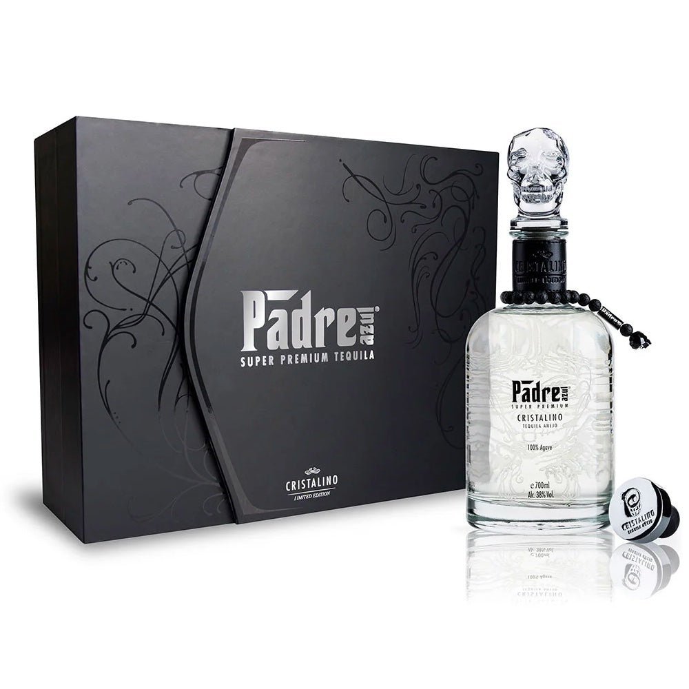 Padre Azul Cristalino Anejo Tequila - Bottle Engraving