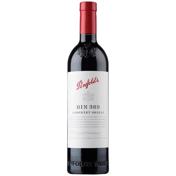 Penfolds Bin 389 Cabernet Shiraz South Australia - Bottle Engraving