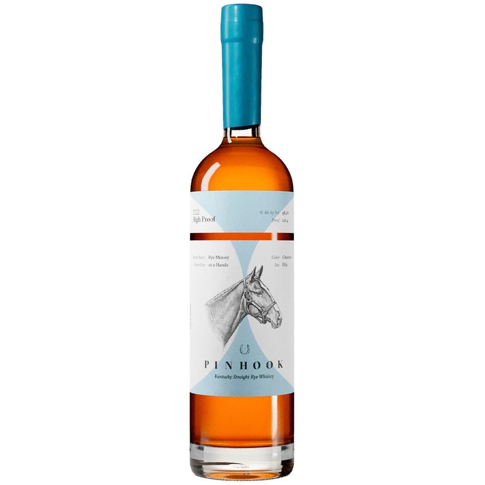 Pinhook High Proof Rye Manny 2022 Whiskey - Bottle Engraving