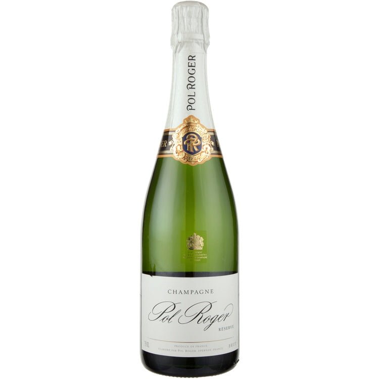 Pol Roger Champagne Brut Reserve - Bottle Engraving