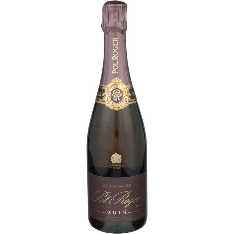 Pol Roger Champagne Brut Rose - Bottle Engraving