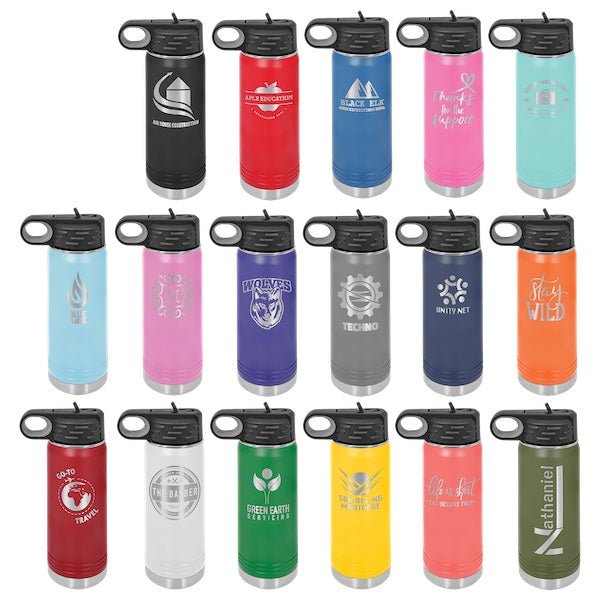 Polar Camel Water Bottle 20oz. - Bottle Engraving