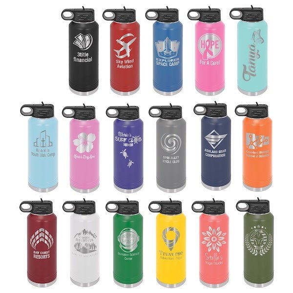 Polar Camel Water Bottle 40oz. - Bottle Engraving