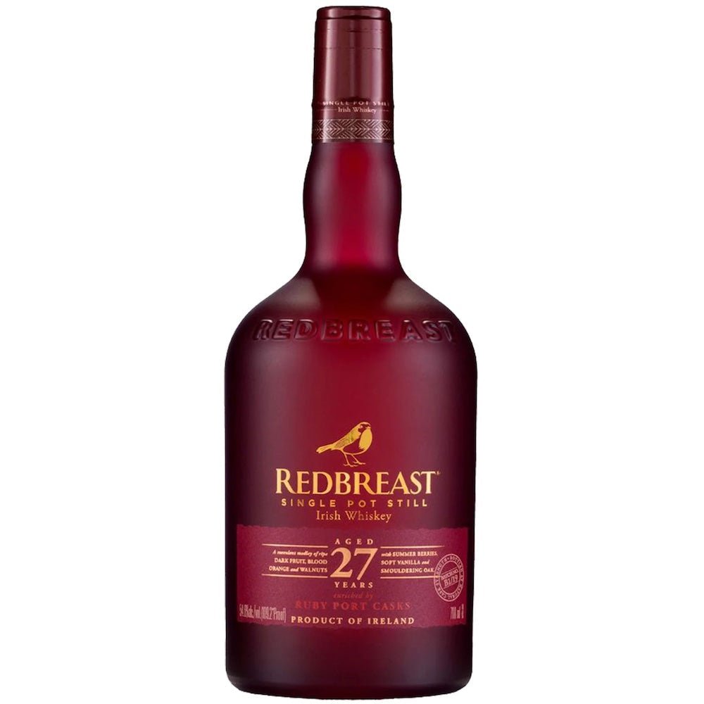 Redbreast 27 Year Old Single Pot Still Irish Whiskey - Bottle Engraving