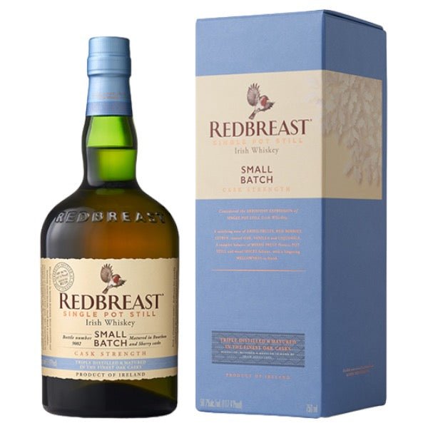 Redbreast Single Pot Still Small Batch Cask Strength Irish Whiskey - Bottle Engraving