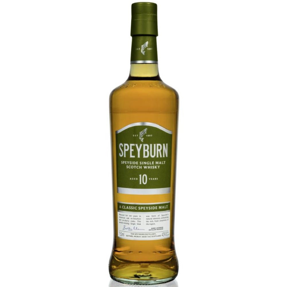 Speyburn 10 Year Old Single Malt Scotch Whisky - Bottle Engraving