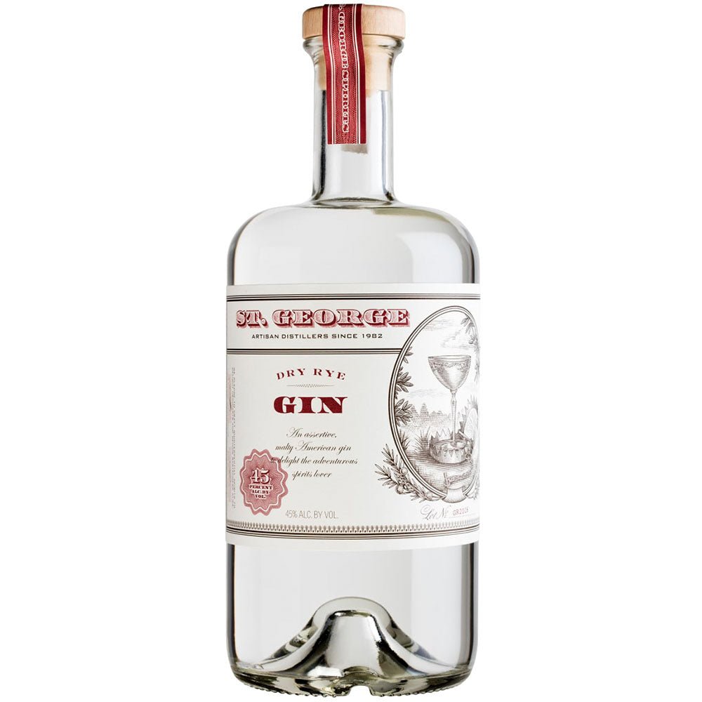 St George Dry Rye Gin - Bottle Engraving
