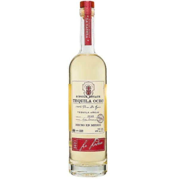 Tequila Ocho 2021 La Ladera Anejo - Bottle Engraving