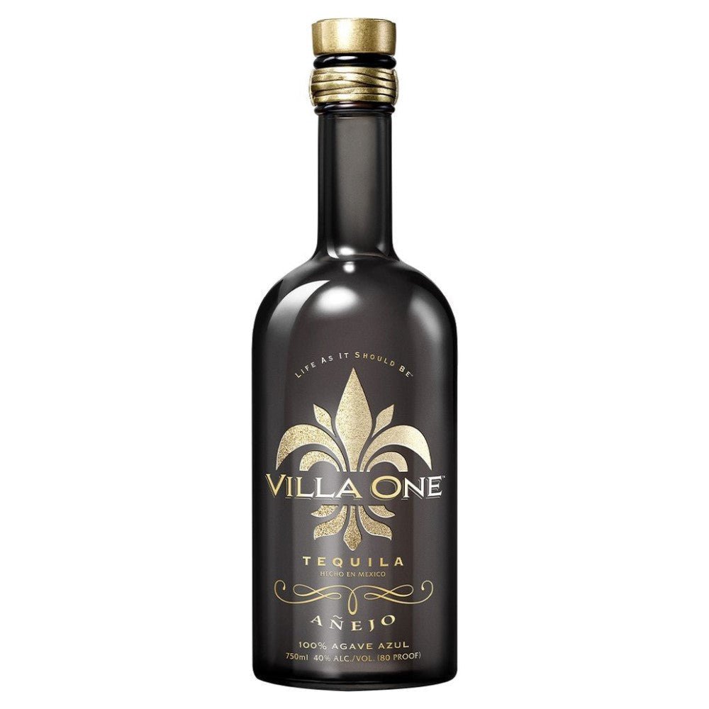Villa One Anejo Tequila - Bottle Engraving