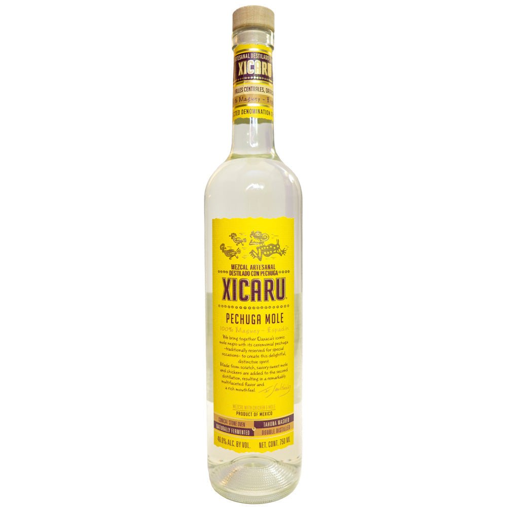Xicaru Pechuga Mole Mezcal - Bottle Engraving