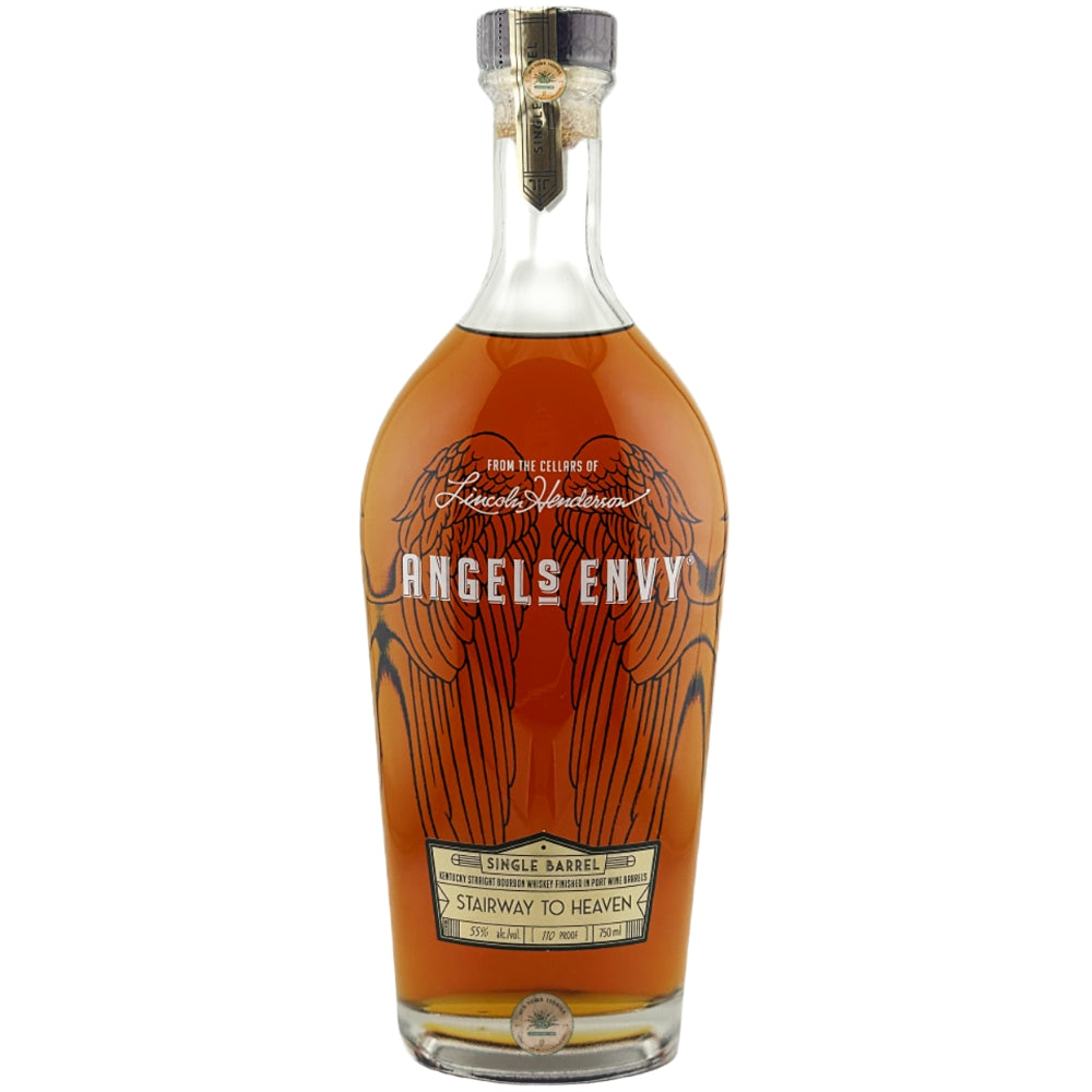 Angel's Envy Single Barrel Stairway To Heaven Bourbon Whiskey | Bottle Engraving LLC