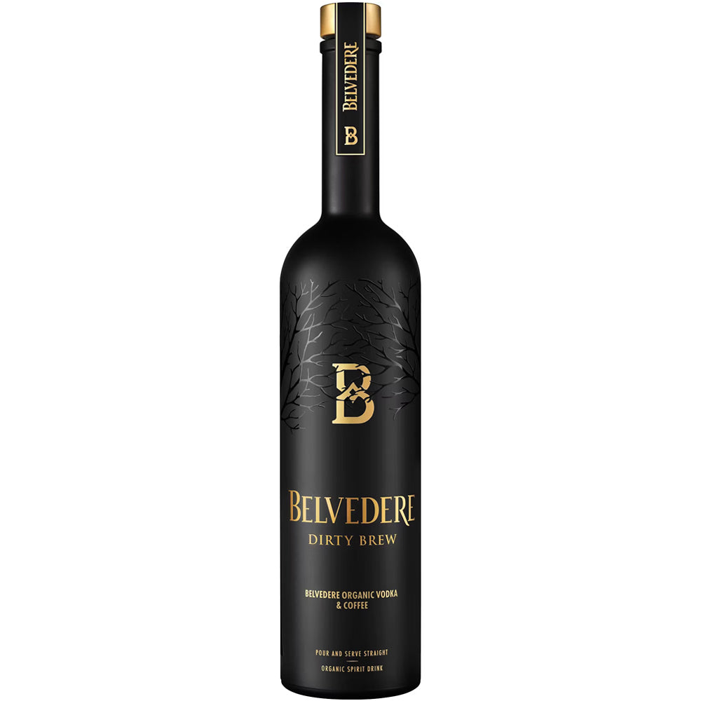 Belvedere Dirty Brew Organic Vodka & Coffee | Bottle Engraving