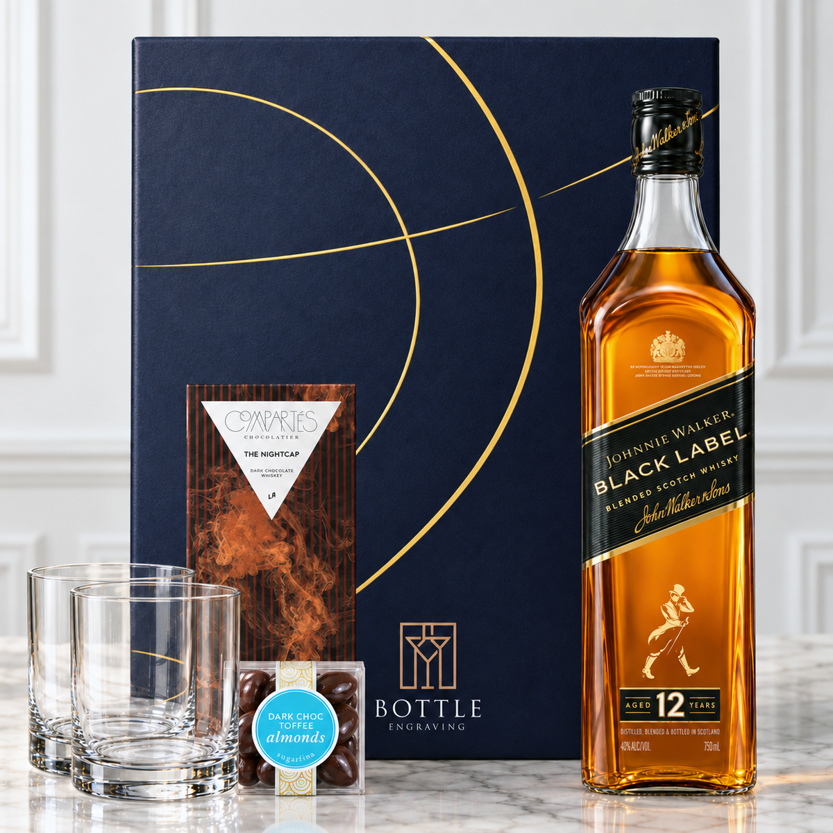 Johnnie Walker Black Double Black – Bottle Engraving