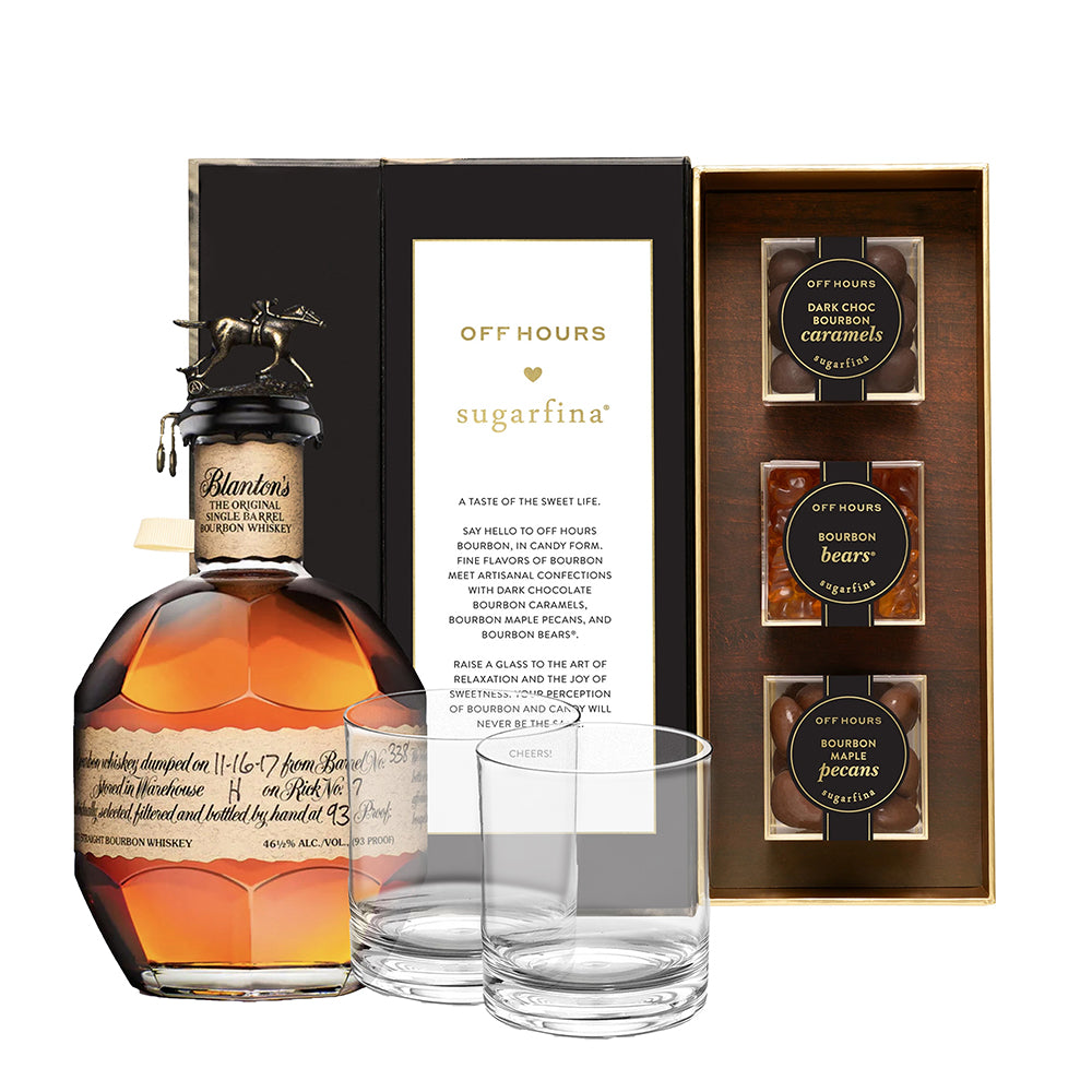 Blanton's Bourbon Gift Set - Bottle Engraving