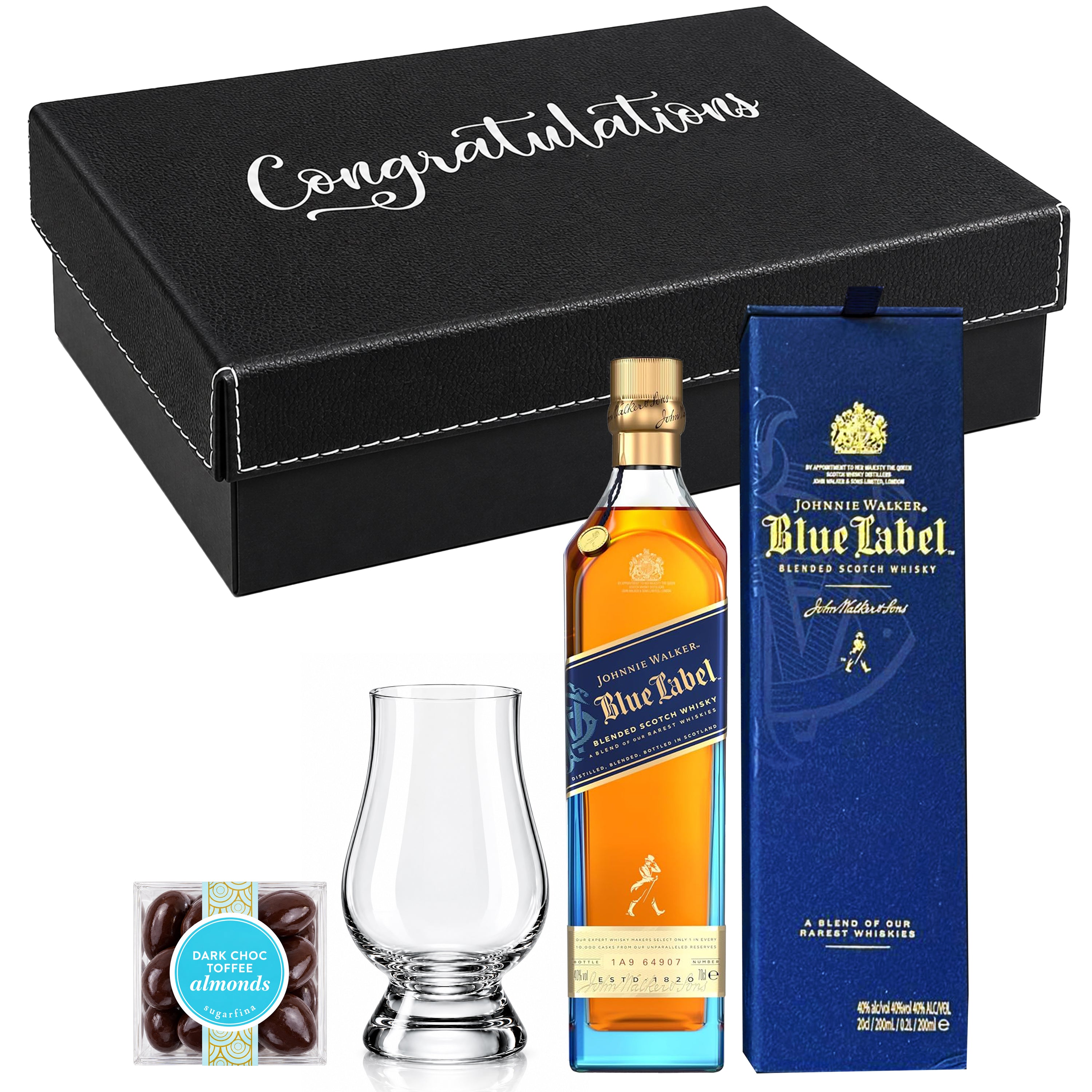 Johnnie Walker Blue 200ml Set – Bottle Engraving