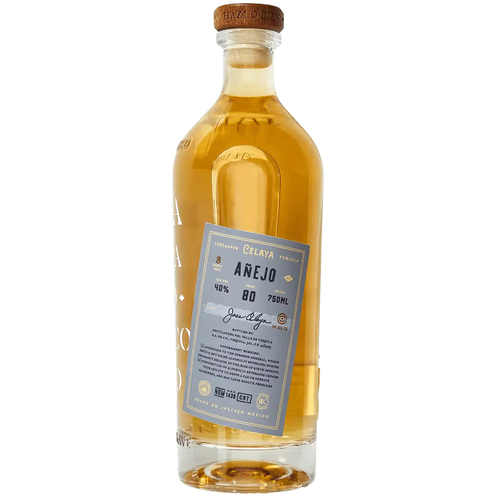 Celaya 100% Agave Añejo Tequila | Bottle Engraving
