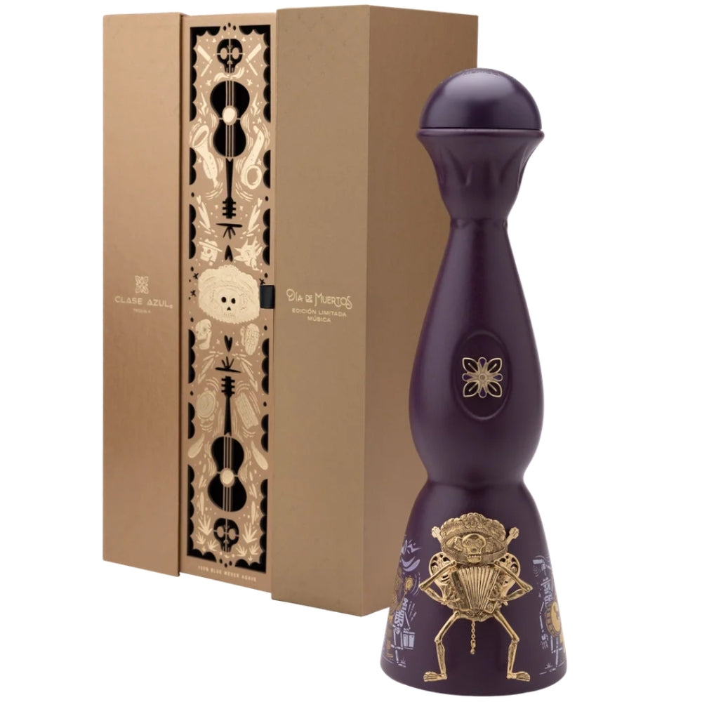 Clase Azul Dia De Los Muertos Musica Limited Edition Anejo Tequila | Bottle Engraving