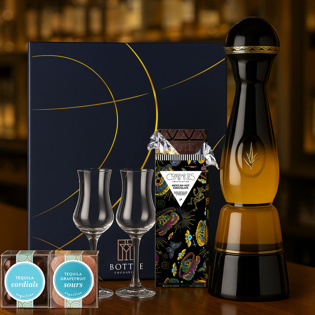 Clase Azul Gold Gift Set With Glasses and Candy