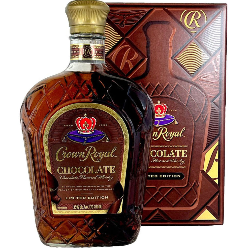 Crown Royal Chocolate Flavored Canadian Whisky Limited Edition | Bottle Engraving LLC