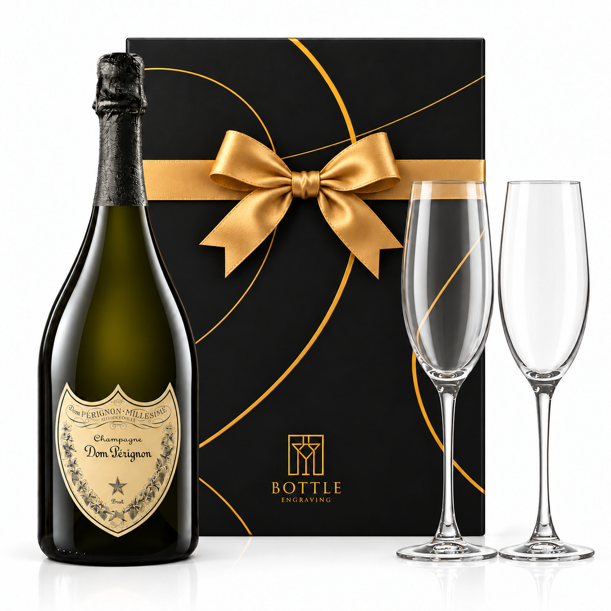 Dom Perignon Gift Set – Bottle Engraving