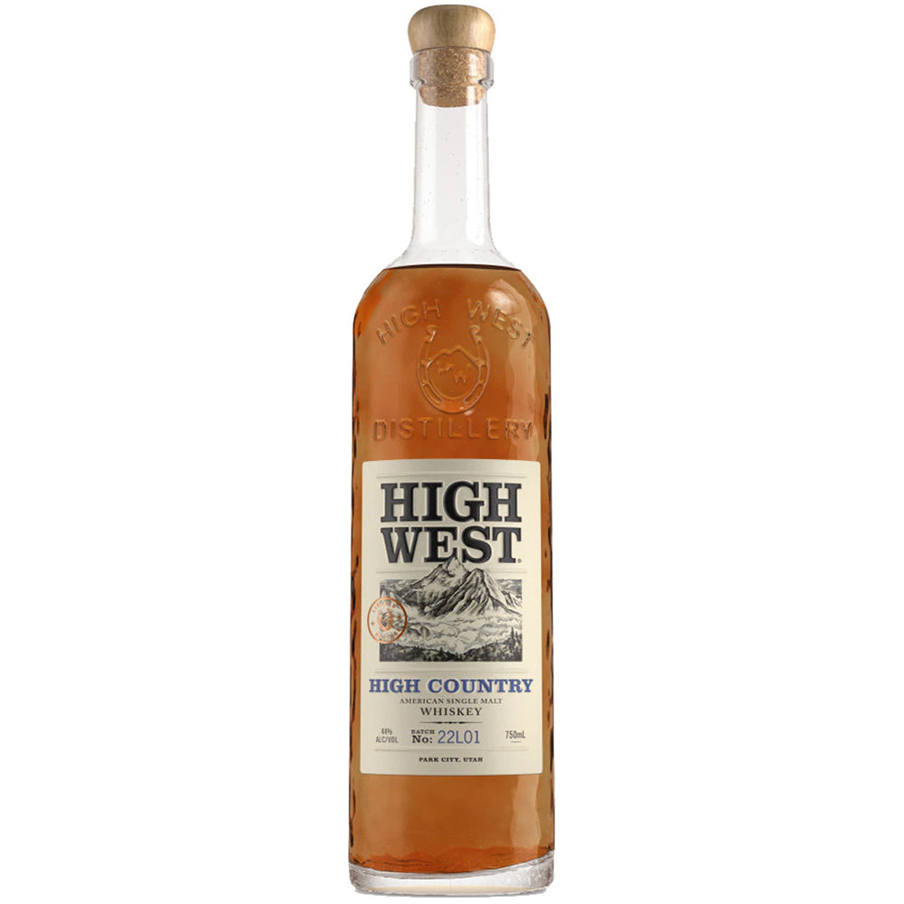 High West High Country Limited Supply Single Malt Whiskey - Bottle Engraving