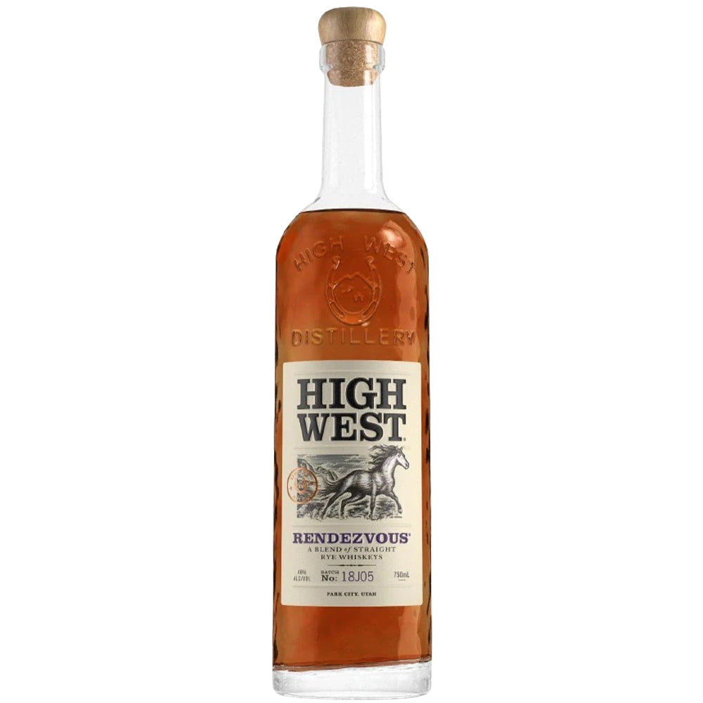 High West Rendezvous Rye Whiskey - Bottle Engraving