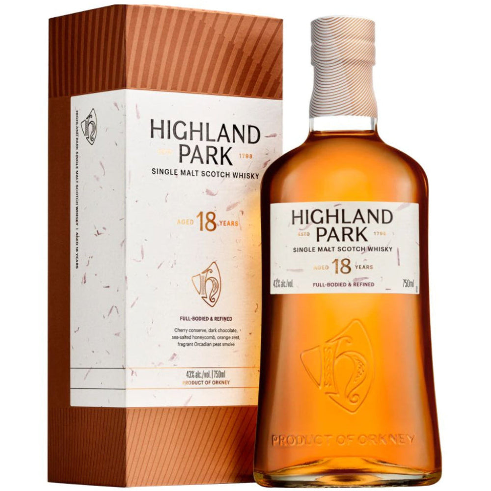 Highland Park 18 Year Old Single Malt Scotch Whisky | Bottle Engraving LLC