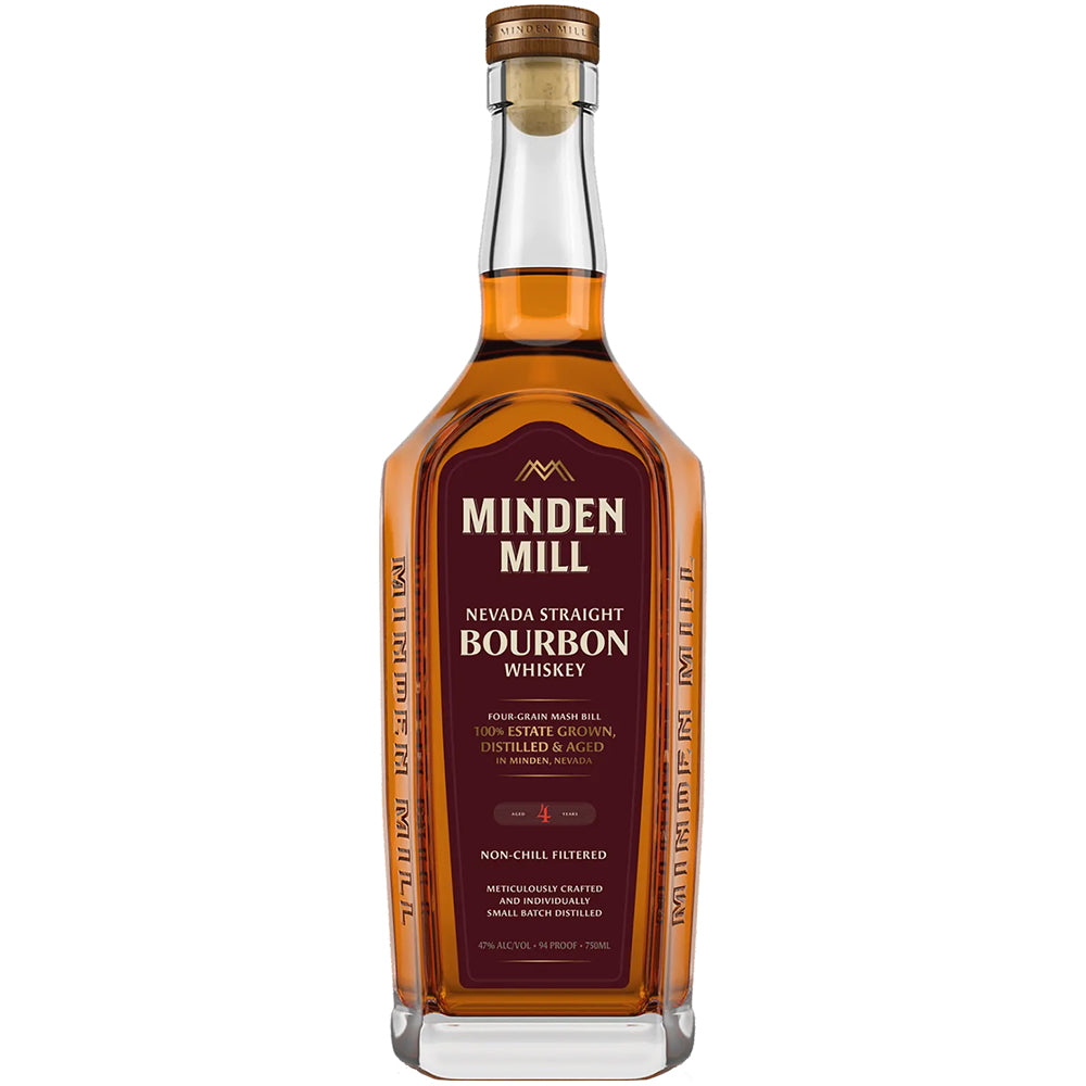 Minden Mill Nevada Straight Bourbon Whiskey | Bottle Engraving