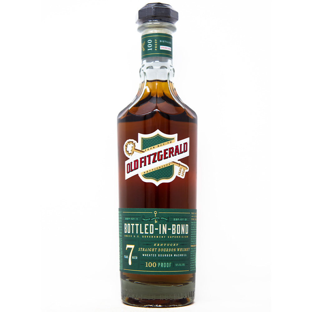 Old Fitzgerald Bottled in Bond 7 Year Old Kentucky Straight Bourbon Whiskey | Bottle Engraving