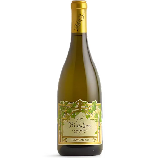 Post & Beam Napa Valley Chardonnay Wine | Bottle Engraving