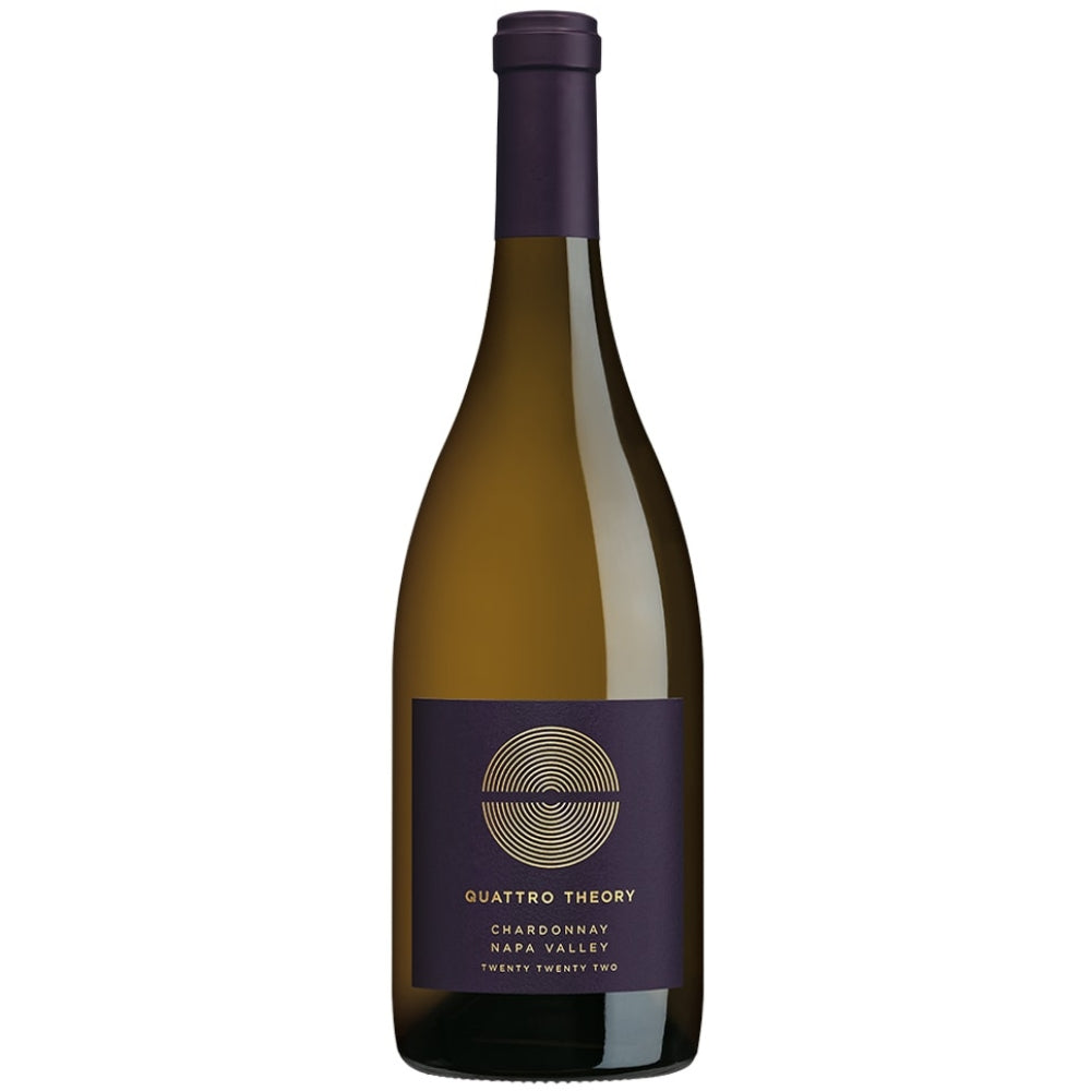 Quattro Theory Chardonnay 2022 Wine | Bottle Engraving LLC