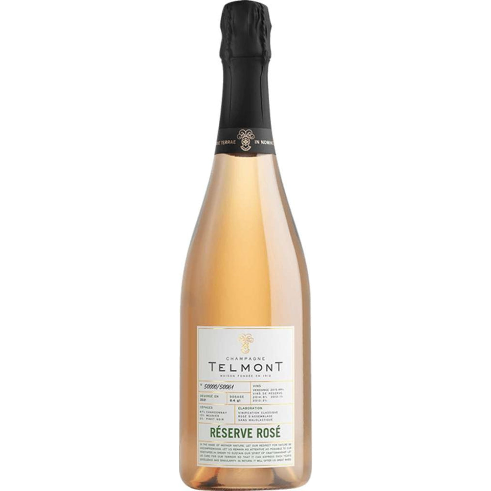 Telmont Reserve Rose Champagne | Bottle Engraving LLC