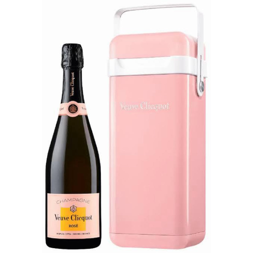 Veuve Clicquot Rosé Champagne Gift Set | Bottle Engraving LLC