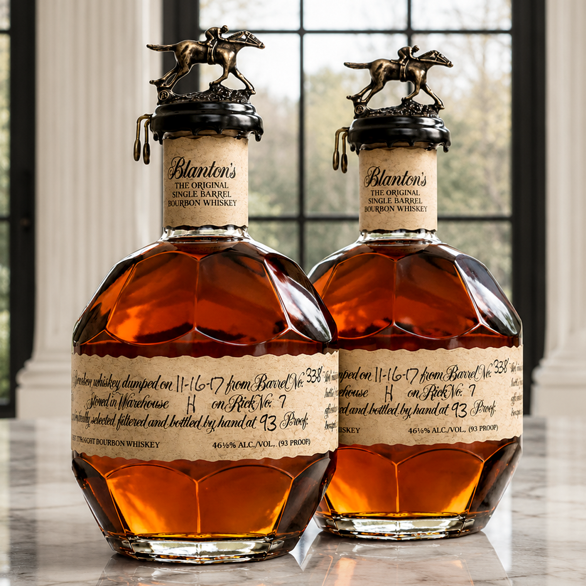 Blanton's Single Barrel 2-Bottle – Bottle Engraving