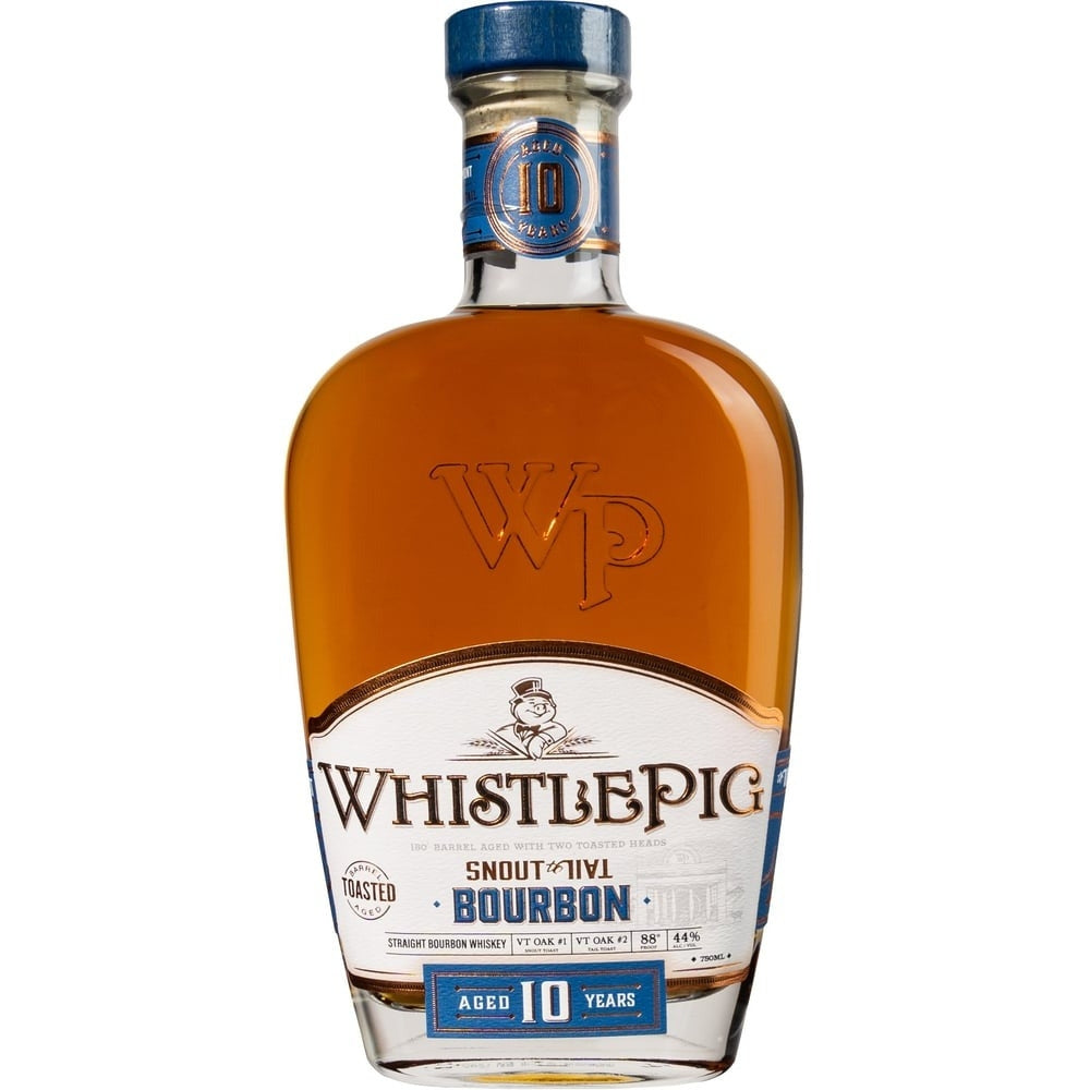 WhistlePig 10 year old Snout to Tail Toasted Barrel Finished Bourbon Whiskey | Bottle Engraving LLC