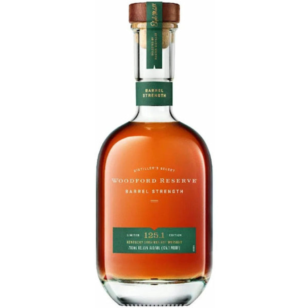 Woodford Reserve Barrel Strength 125.1 Proof Kentucky Straight Rye Whiskey | Bottle Engraving LLC